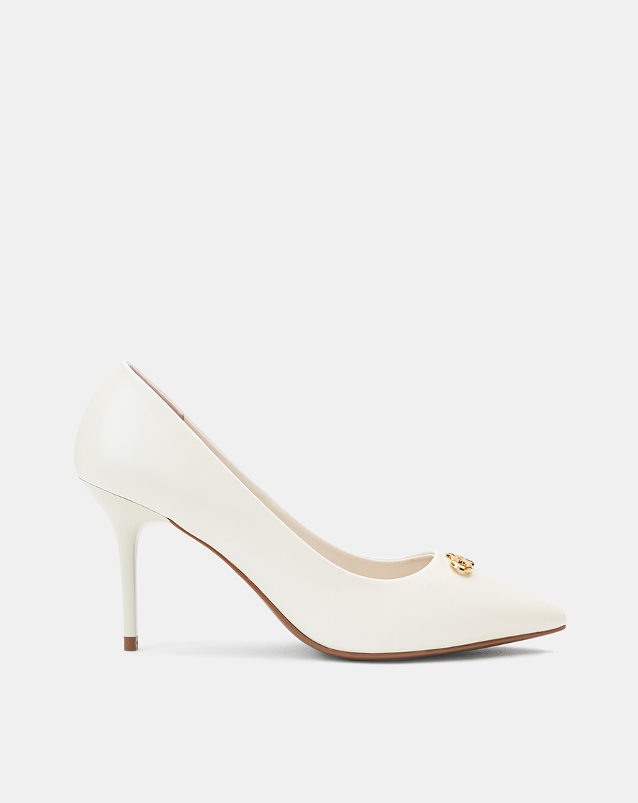 Giày Cao Gót Nữ 9cm Thời Trang JUNO Giày Cao Gót Pump Phối Khóa Trang Trí CG09167