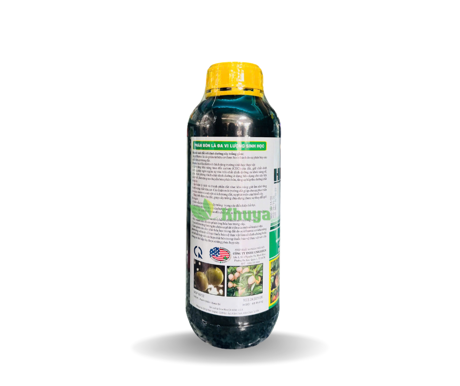 Phân bón lá Growmore Humer H1 Humic Acid 322 loại 1 Lít Phát Triển Thân, Chồi, Lá