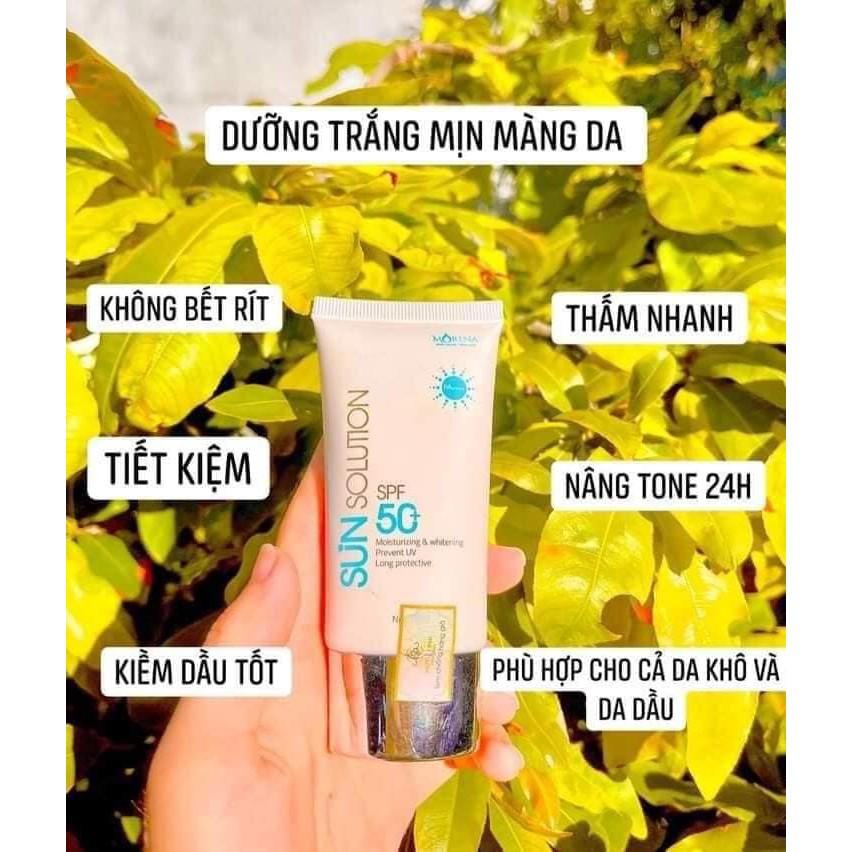 Kem Chống Nắng Morena Huyền Phi Chống Nắng Siêu Đỉnh, Dưỡng Da, Makeup, Thẩm Thấu Nhanh