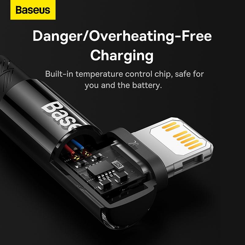 Cáp Sạc Nhanh 90 Độ Baseus MVP 2 Elbow-shaped Fast Charging Data Cable 20W (Hàng chính hãng)