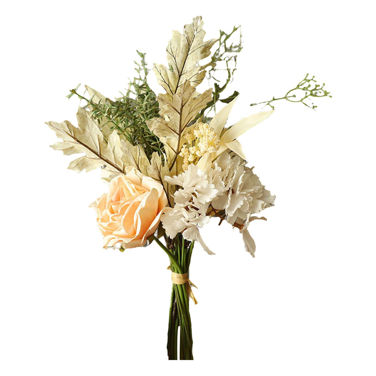 Artificial Flowers Bouquet Simulation Hydrangea Flower for Wedding Desktop Decor