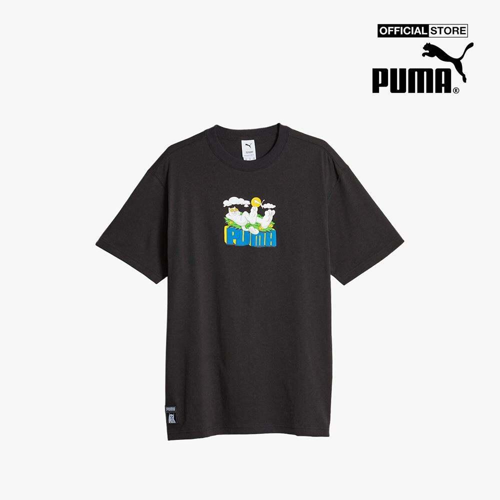 PUMA - Áo thun nam cổ tròn tay ngắn Ripndip Graphic 622196