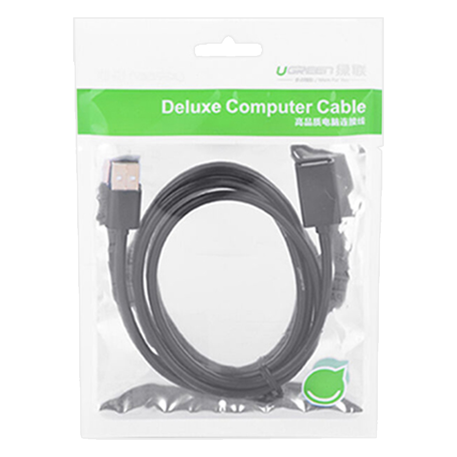 Cáp Nối Dài Ugreen USB 2.0 10313 - Hàng Chính Hãng