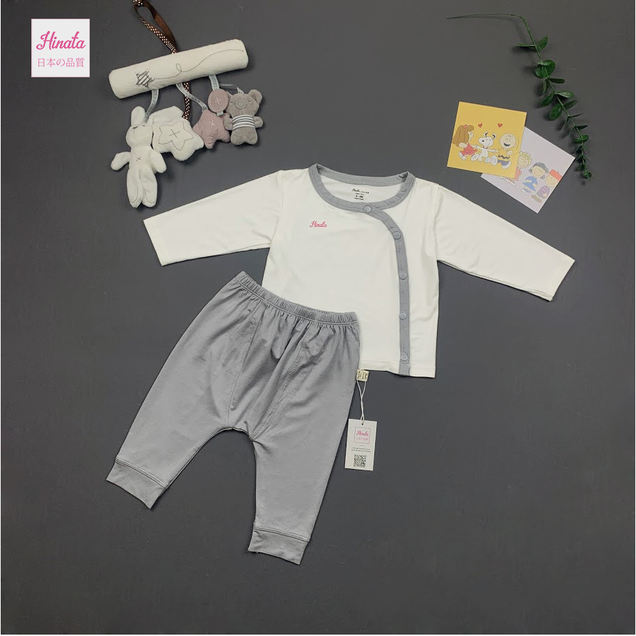 Set Smooth Long BF03 - 100% Organic Cotton - Đạt tiêu chuẩn Oeko-Tex Standard 100 - Thương hiệu Hinata Nhật Bản