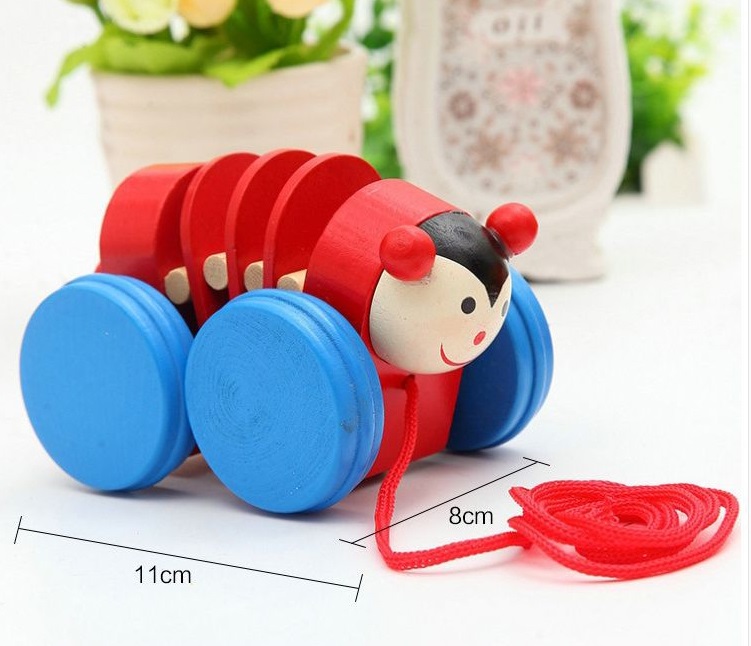 Con vật kéo dây có khớp nối bằng gỗ