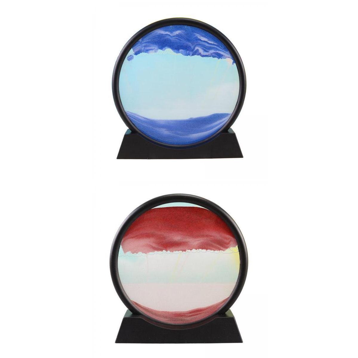 2pcs Moving Sands Art Picture Dynamic Sand Pictures Sand-scape