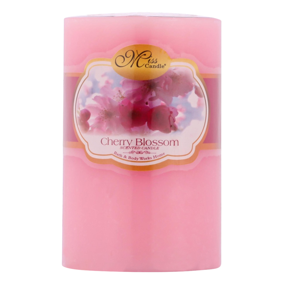 Set 3 Nến Thơm Trụ Tròn D5H8 Miss Candle FTRAMART NQM0819 -