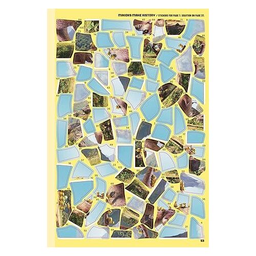 Minions: Sticker Art Puzzles