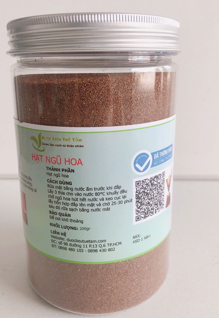 Hình ảnh Hạt ngũ hoa - Loại hạt nhỏ (200gr)