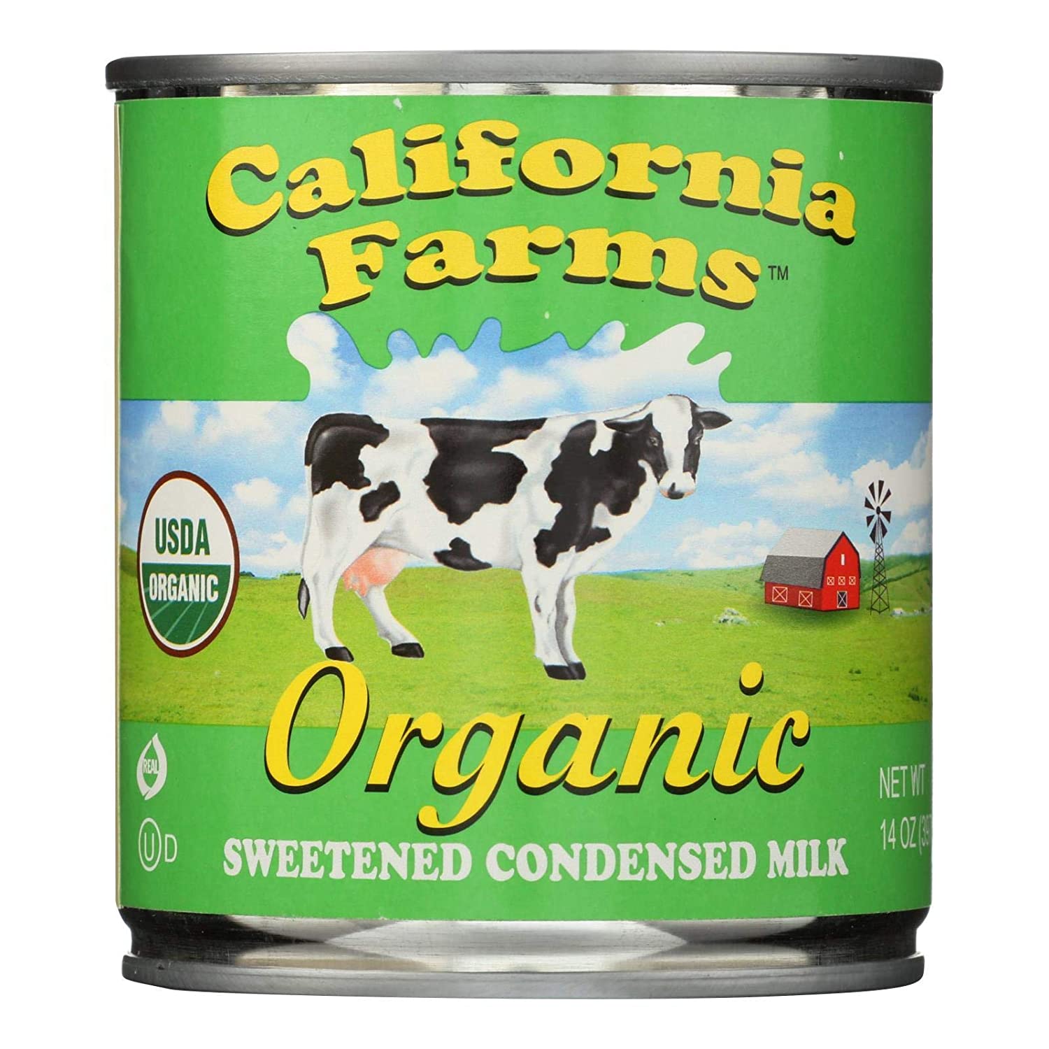 Sữa Đặc Hữu Cơ Có Đường California Farms Organic Sweetened Condensed milk 397gr