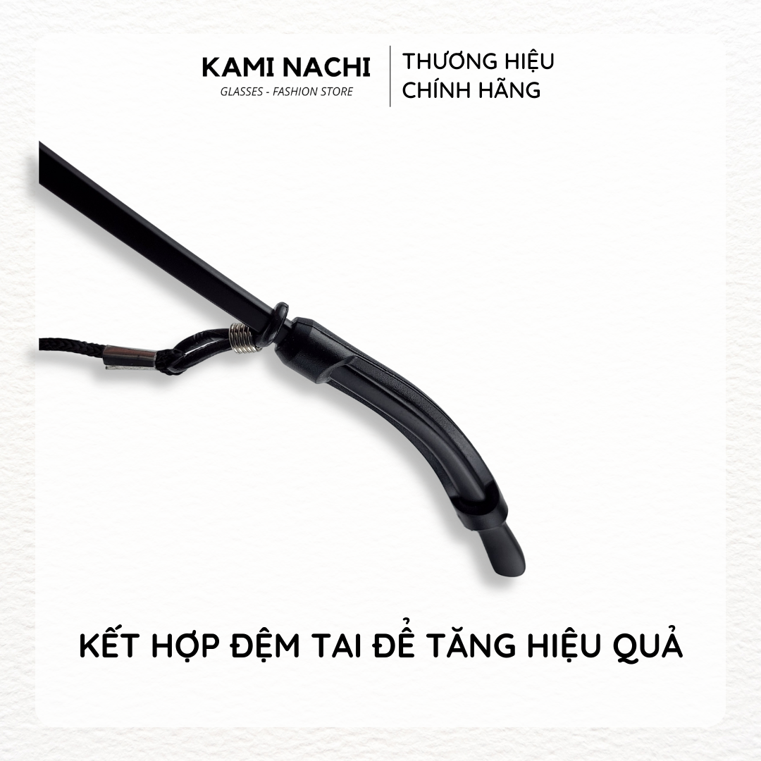 Dây đeo giữ chống trượt, chống rơi cho mắt kính chất liệu dây vải KAMI NACHI