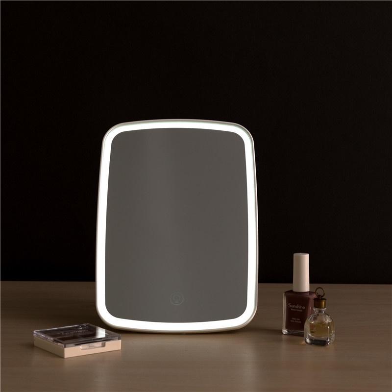 Gương để bàn trang điểm đèn led cảm ứng cao cấp 3 màu Keengstore GDLCC01