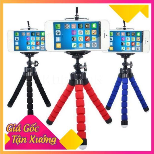 Tripod Bạch Tuộc 3 Chân Kèm Gá Kẹp Cho Điện Thoại FREESHIP  TP'S