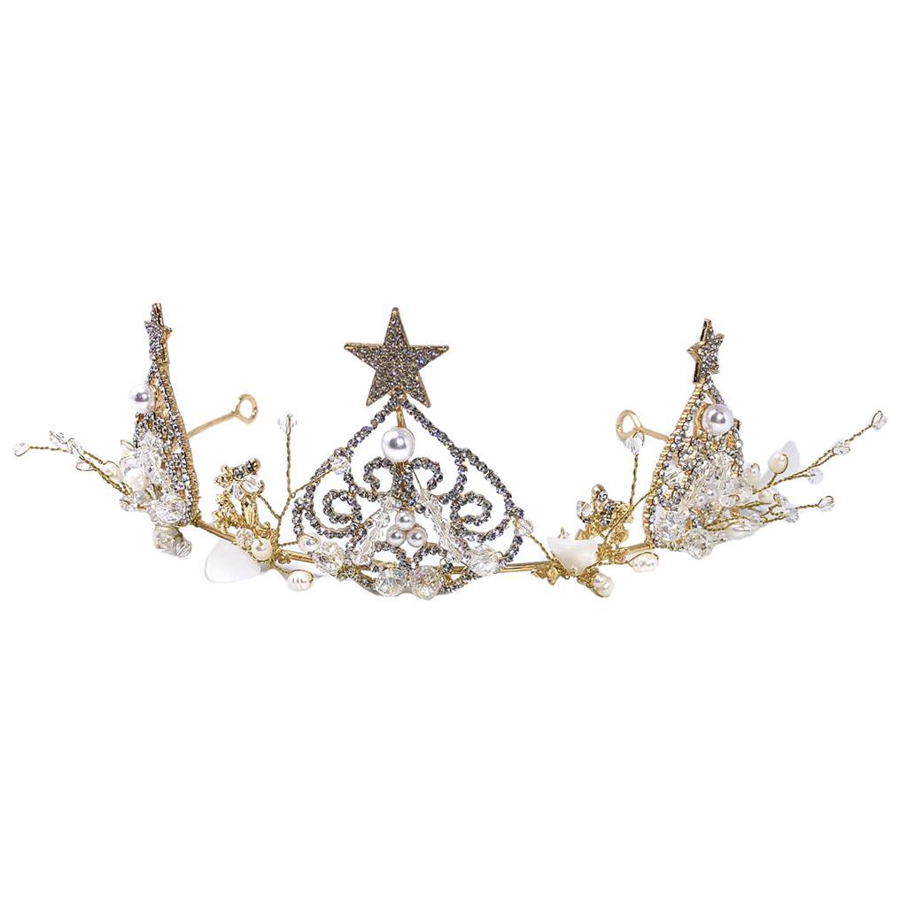 Rhinestone Tiara Crown Exquisite Headband Wedding Bridal Birthday Tiaras