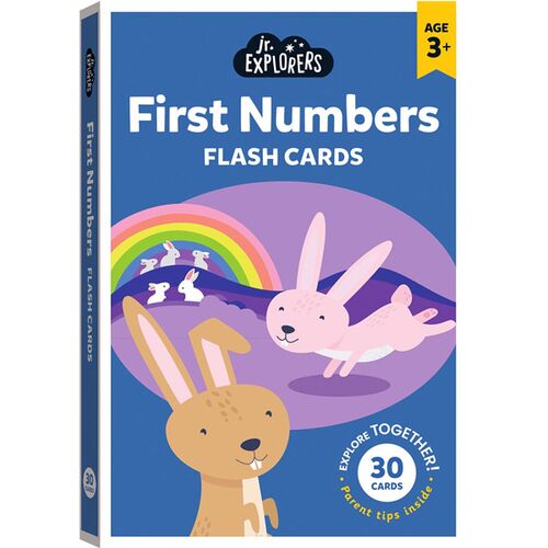 Junior Explorers Large Flashcards: First Numbers
