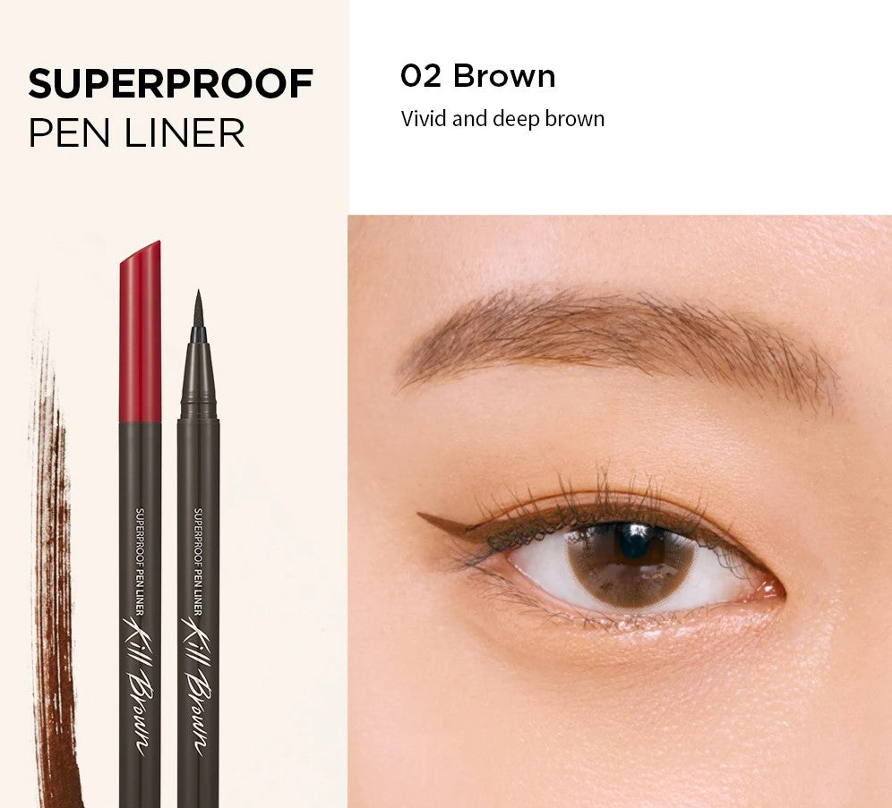 Kẻ Mắt Nước Clio Superproof Pen Liner Kill 0.55ml