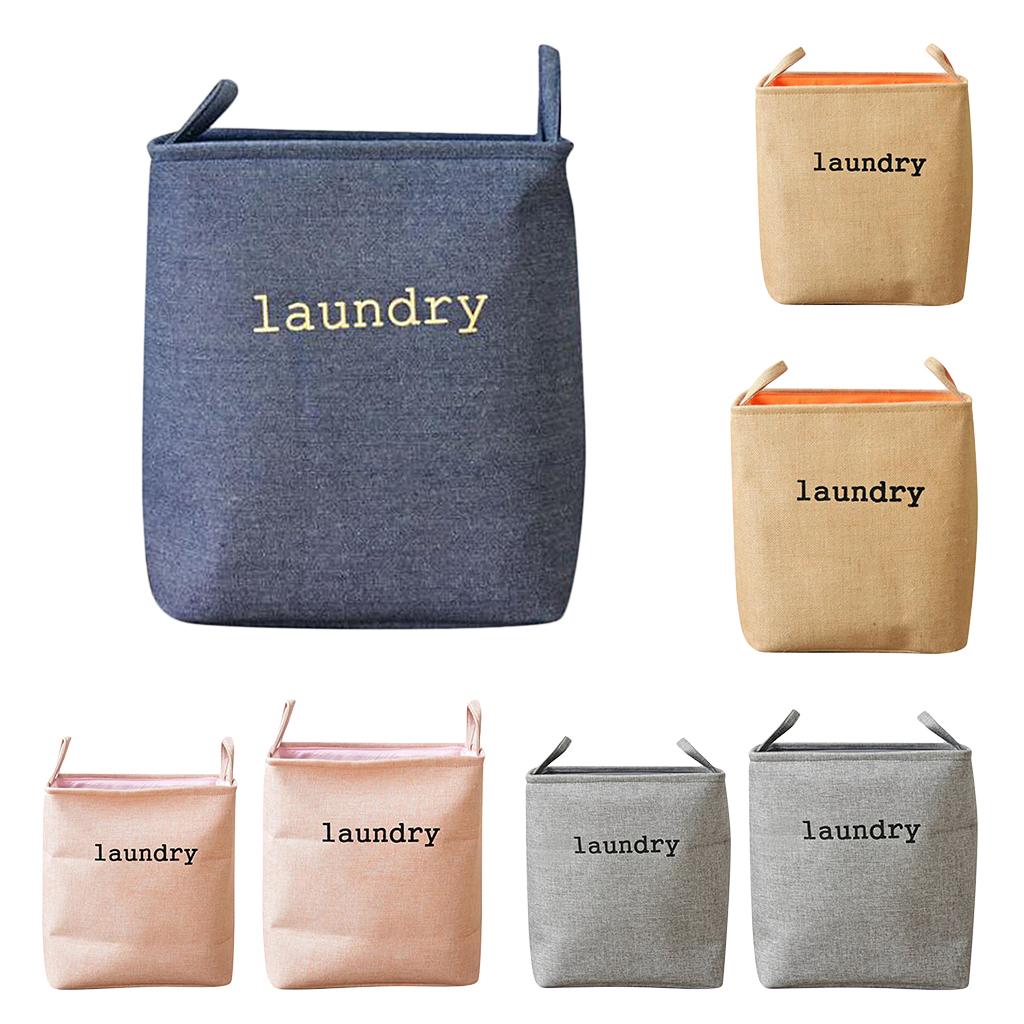 Children Kid Toys Clothes Storage Basket Hamper Laundry Organizer