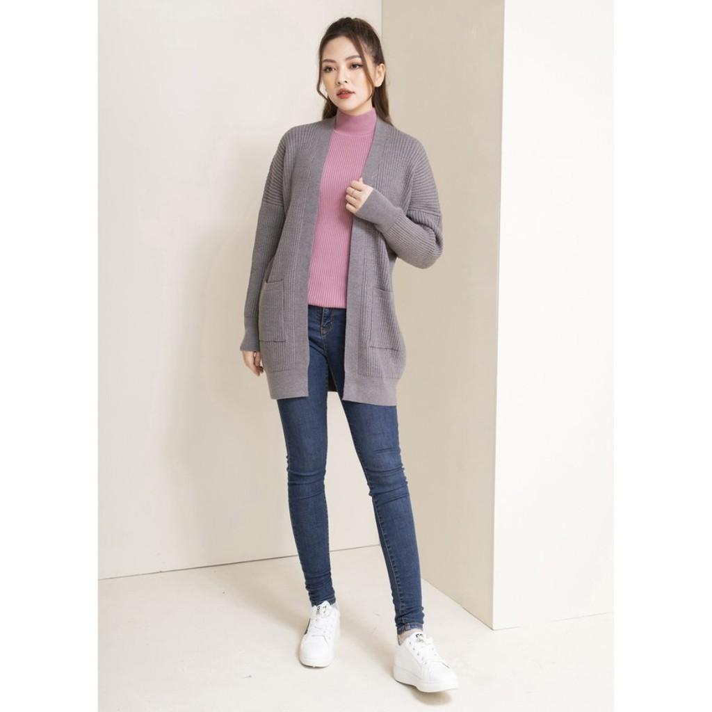 Áo Khoác Len Cardigan Dáng Dài