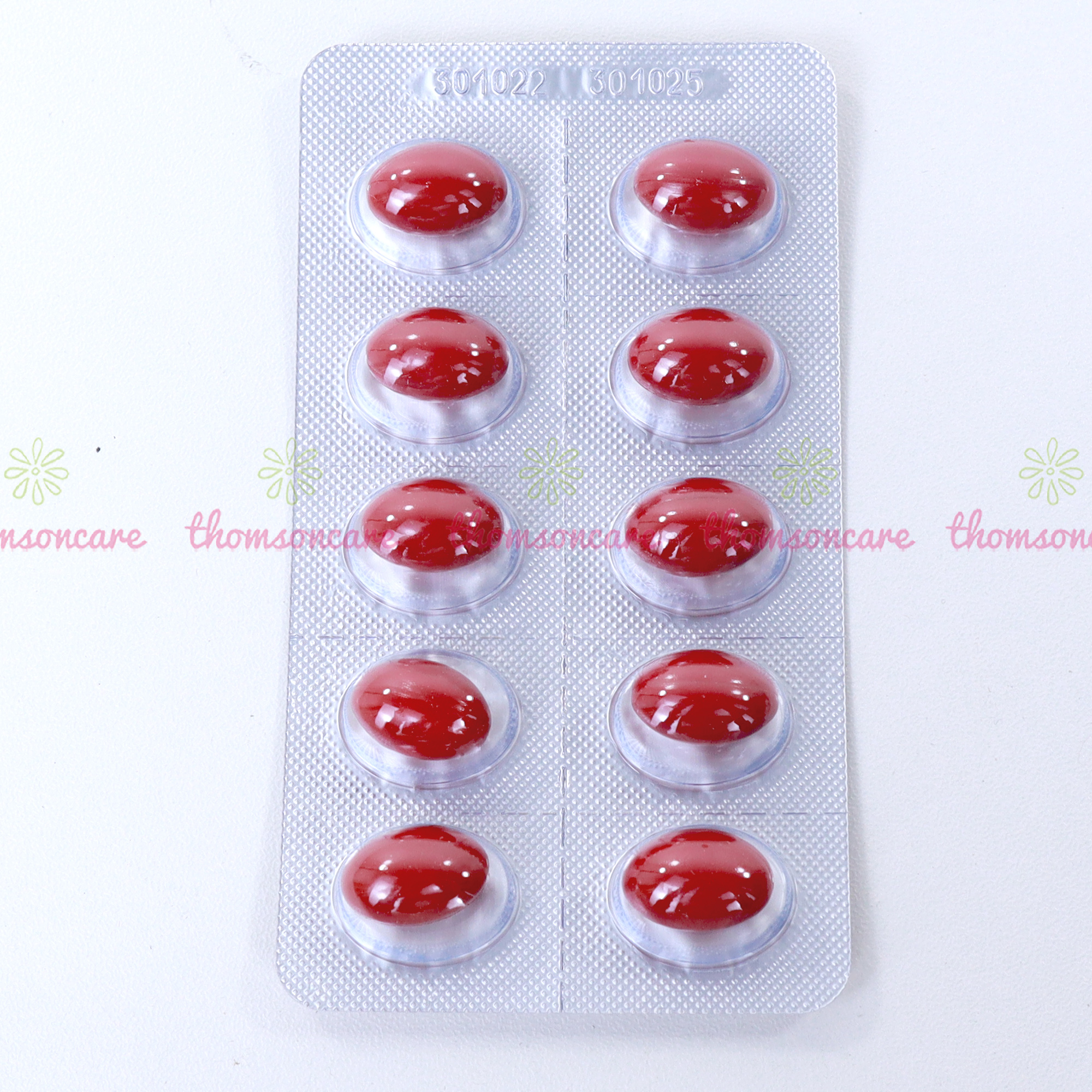 Vitamin E đỏ Sanofia - Giúp đẹp da, giảm lão hóa, chống oxy hóa, giảm nhăn da, nám da, tàn nhang, trắng da từ dầu hạt hướng dương - Hộp 30 viên Thomsoncare