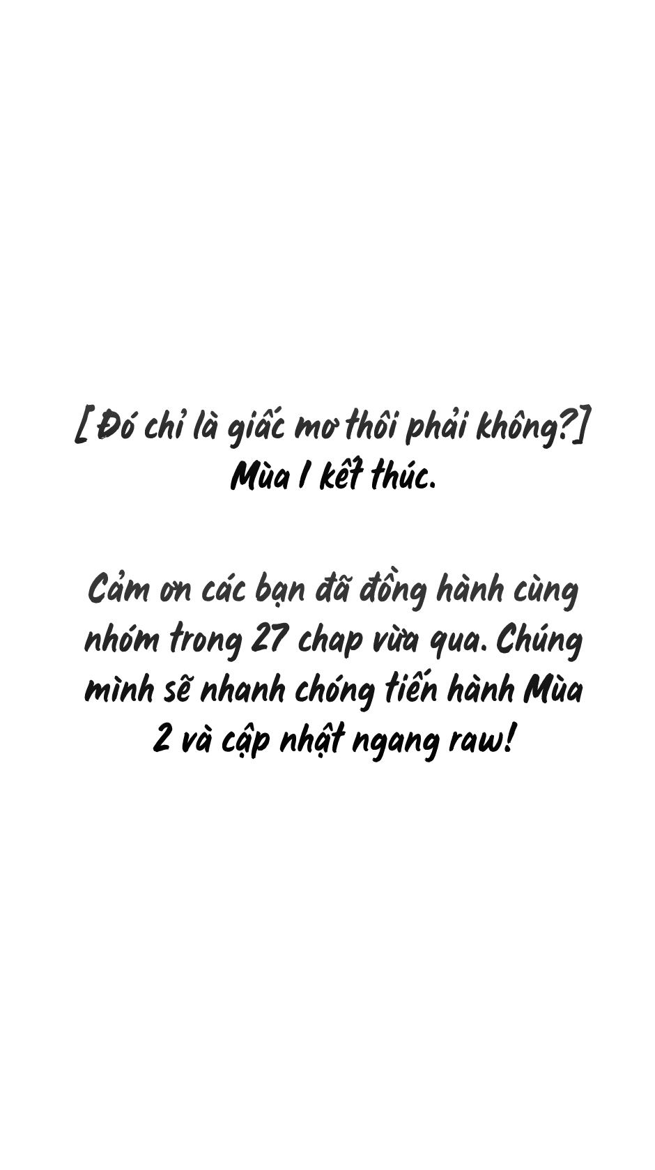 chỉ là giấc mơ thôi phải không? chapter 27 57