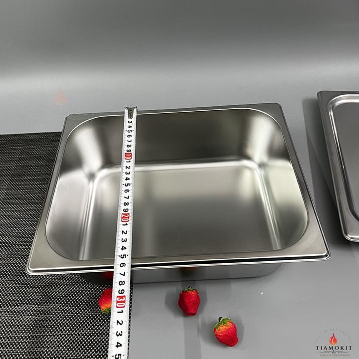 Khay buffet 1/2 sâu 10 cm cao cấp, an toàn, tiện dụng.