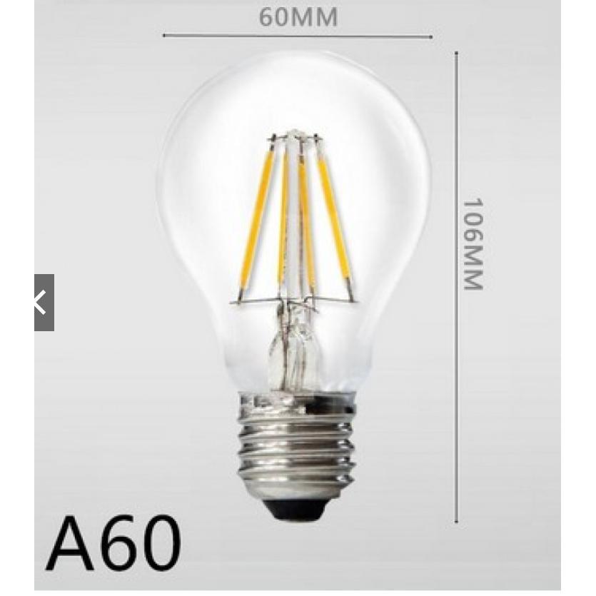 Bóng Edison, Bóng led giả sợi đốt A60 - 6w