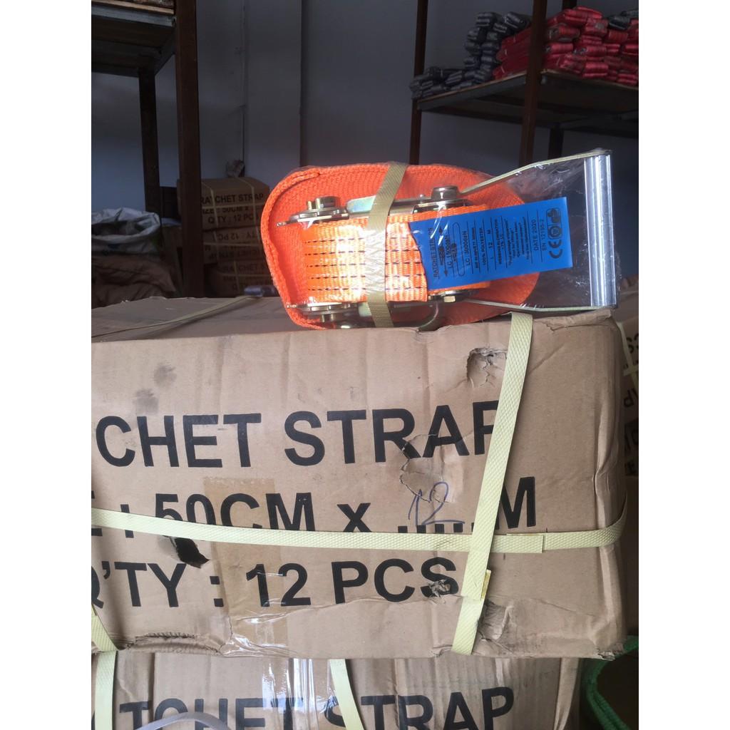 Dây Cảo Chằng Hàng Tăng Đơ 50mm x 6 Mét tải 3000kg