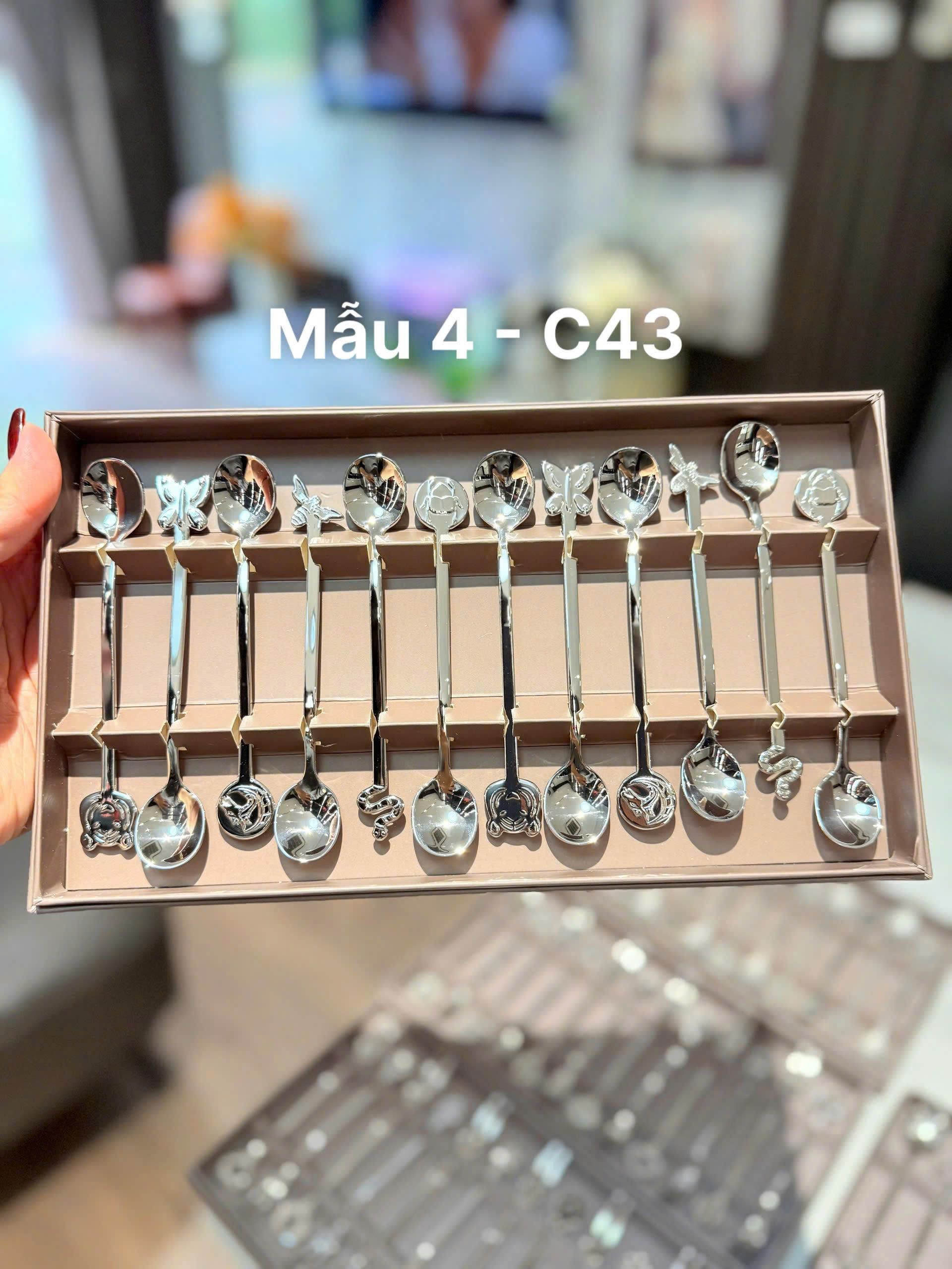 Set 12 thìa Sambonet Forks Party hàng chính hãng