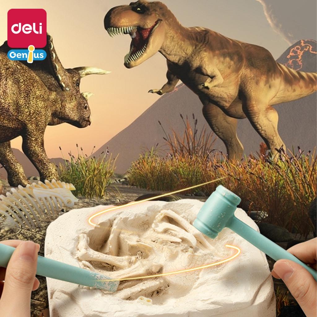 Bộ Đồ Chơi Khảo Cổ Hóa Thạch Khủng Long Deli Cho Bé - Bộ Đồ Chơi Hỗ Trợ Giáo Dục Cho Trẻ Em Đồ Chơi Giáo Dục Kích Thích Trí Tìm Tòi Sáng Tạo Của Trẻ - YX401 404