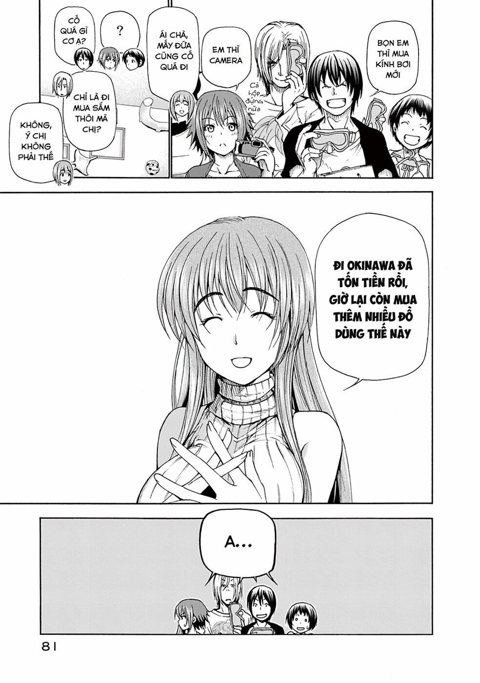 cô gái thích lặn - grand blue chapter 15 25