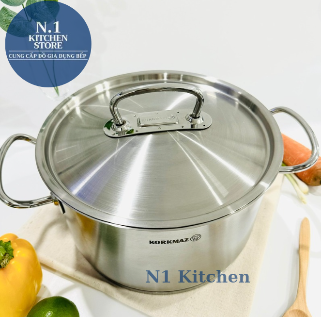 Nồi inox cao cấp Korkmaz Proline 3.8 lít - A1161 - Hàng Chính Hãng