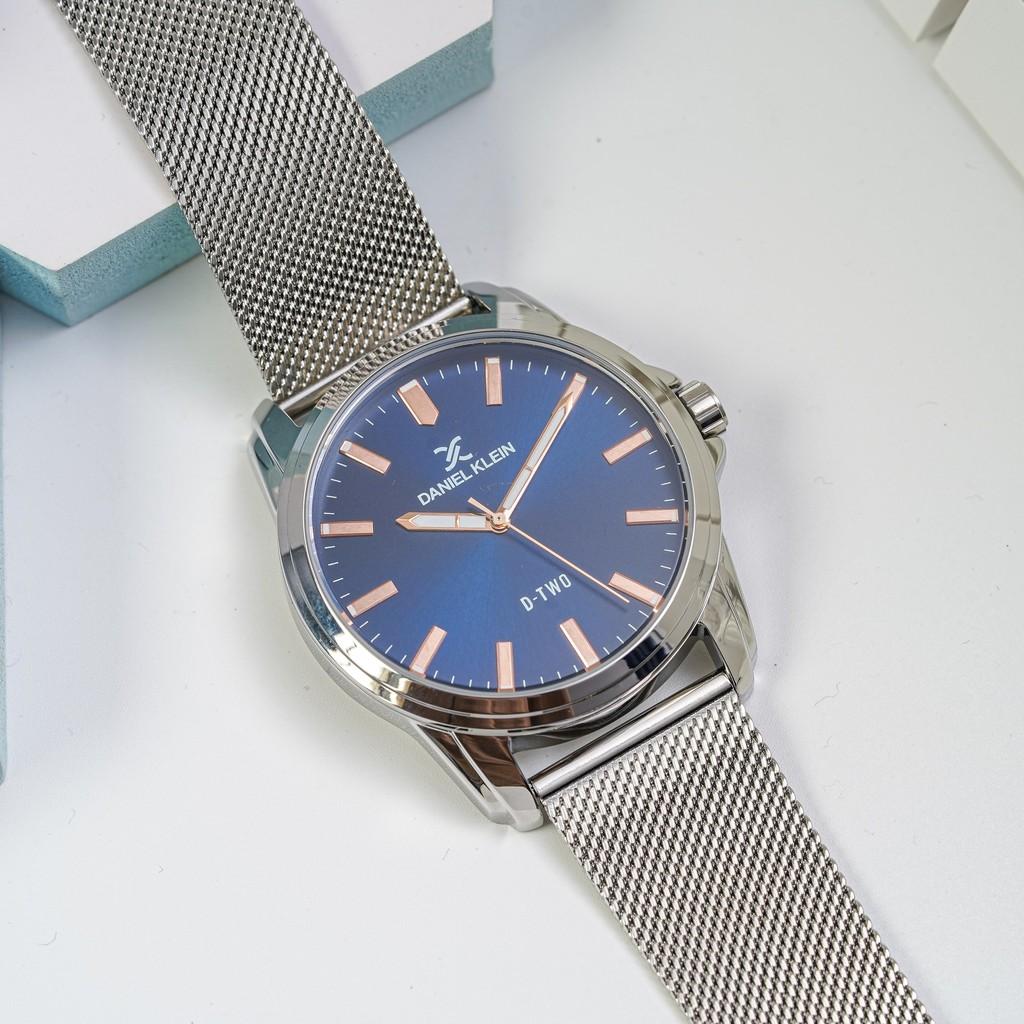 Đồng hồ Nam Nữ Daniel Klein D-TWO Blue Mesh DK6224-DK6254 - Lamy watch