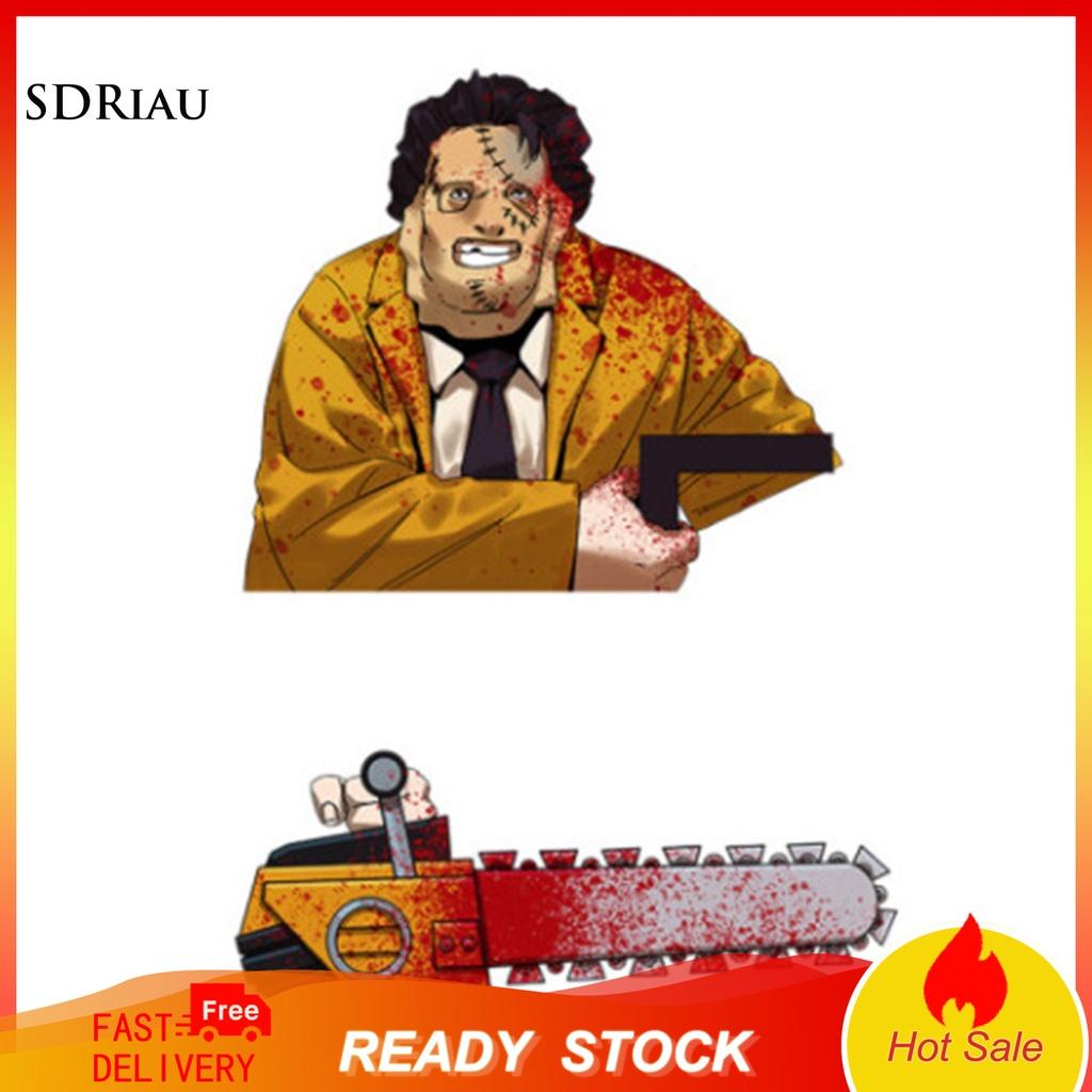 Miếng Dán Trang Trí Cửa Sổ Xe Hơi Họa Tiết Halloween Độc Đáo Diy