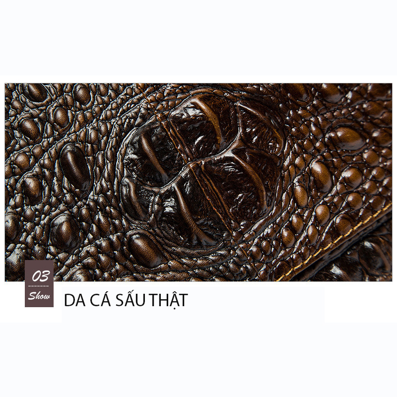 Túi đeo chéo nam DA BÒ THẬT – BEE GEE DCN9346