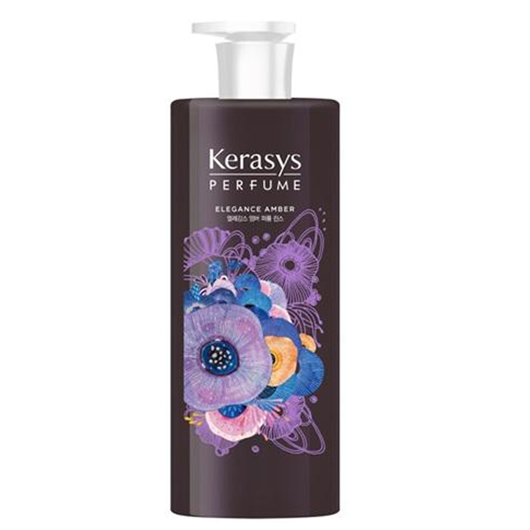 Cặp Dầu Gội Xả Kerasys Elegance Amber Cao Cấp Hàn Quốc Hương Nước Hoa Hổ Phách 600ml*2