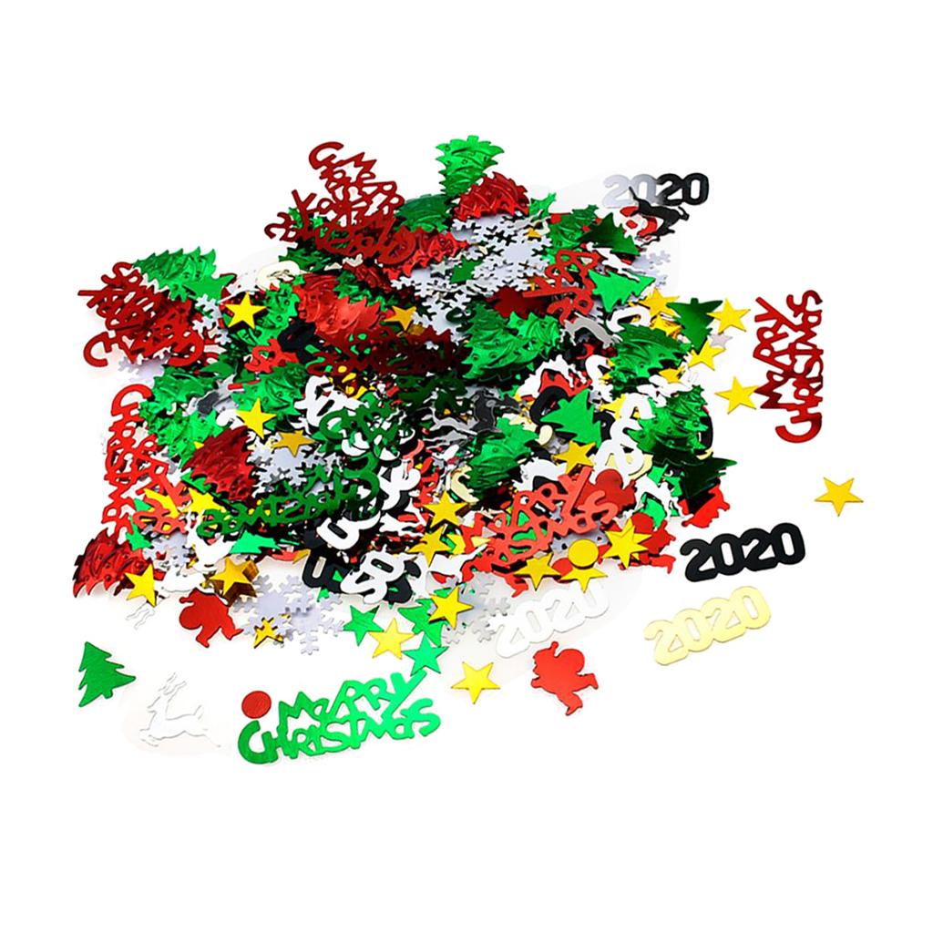 Giáng Sinh Confetti Santas Kim Sa Lấp Lánh Giáng Sinh Để Bàn Tiệc Lễ Hội Trang Trí