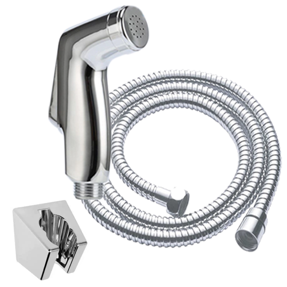 Combo Thiết Bị Nhà Tắm Cao Cấp KAZTA KZ-CBT15VĐ: Bồn Cầu 1 Khối Viền Vàng - Sen Tắm Chỉnh Nhiệt - Gương LED - Lavabo Bàn Đá 2 Tầng - Vòi và phụ kiện