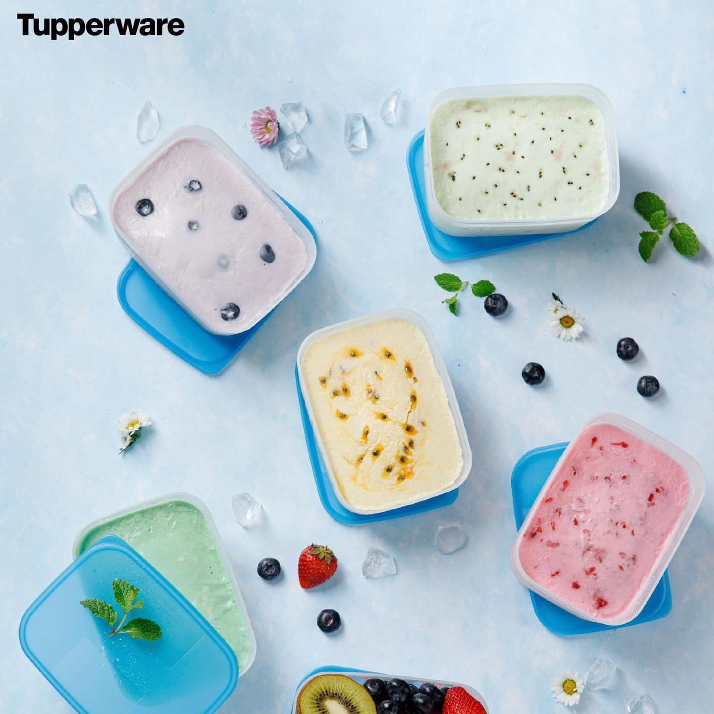 Bộ Hộp Tupperware Trữ Đông Freezermate 650ml (6 Hộp)