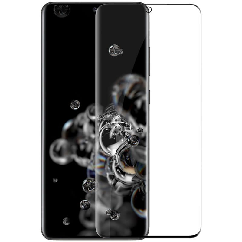 Miếng dán kính cường lực 3D full màn hình cho Samsung Galaxy S20 Ultra hiệu Nillkin CP+ Max - Hàng chính hãng