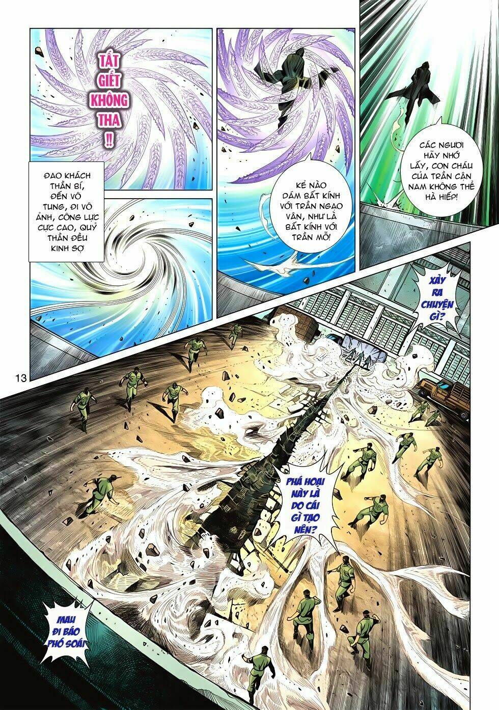 tân tác long hổ môn chapter 570 12