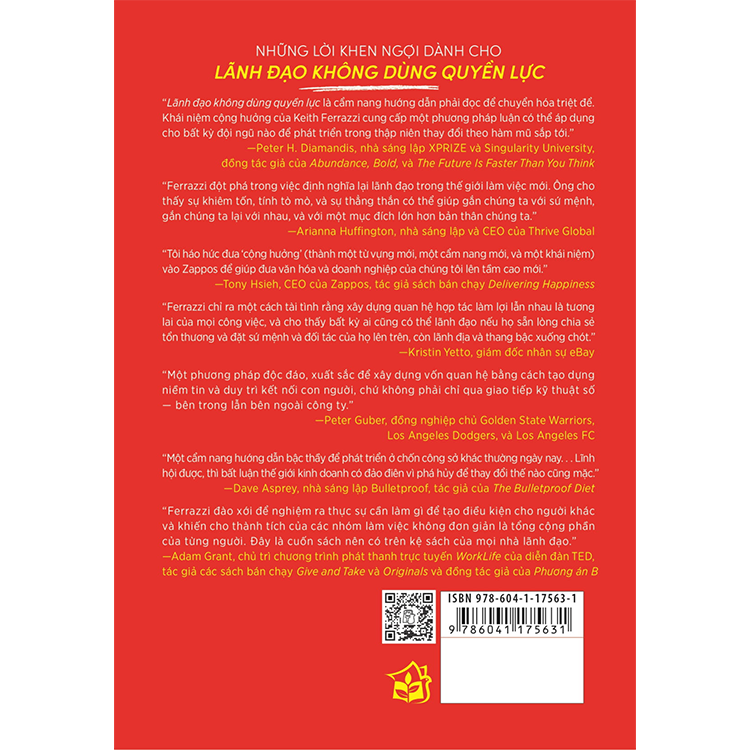 Lãnh Đạo Không Dùng Quyền Lực