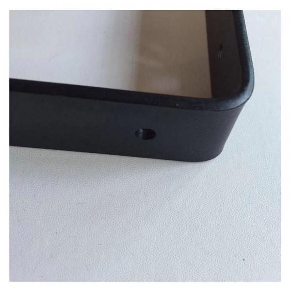 L Shelf Bracket Heavy Hanger Black 22cm