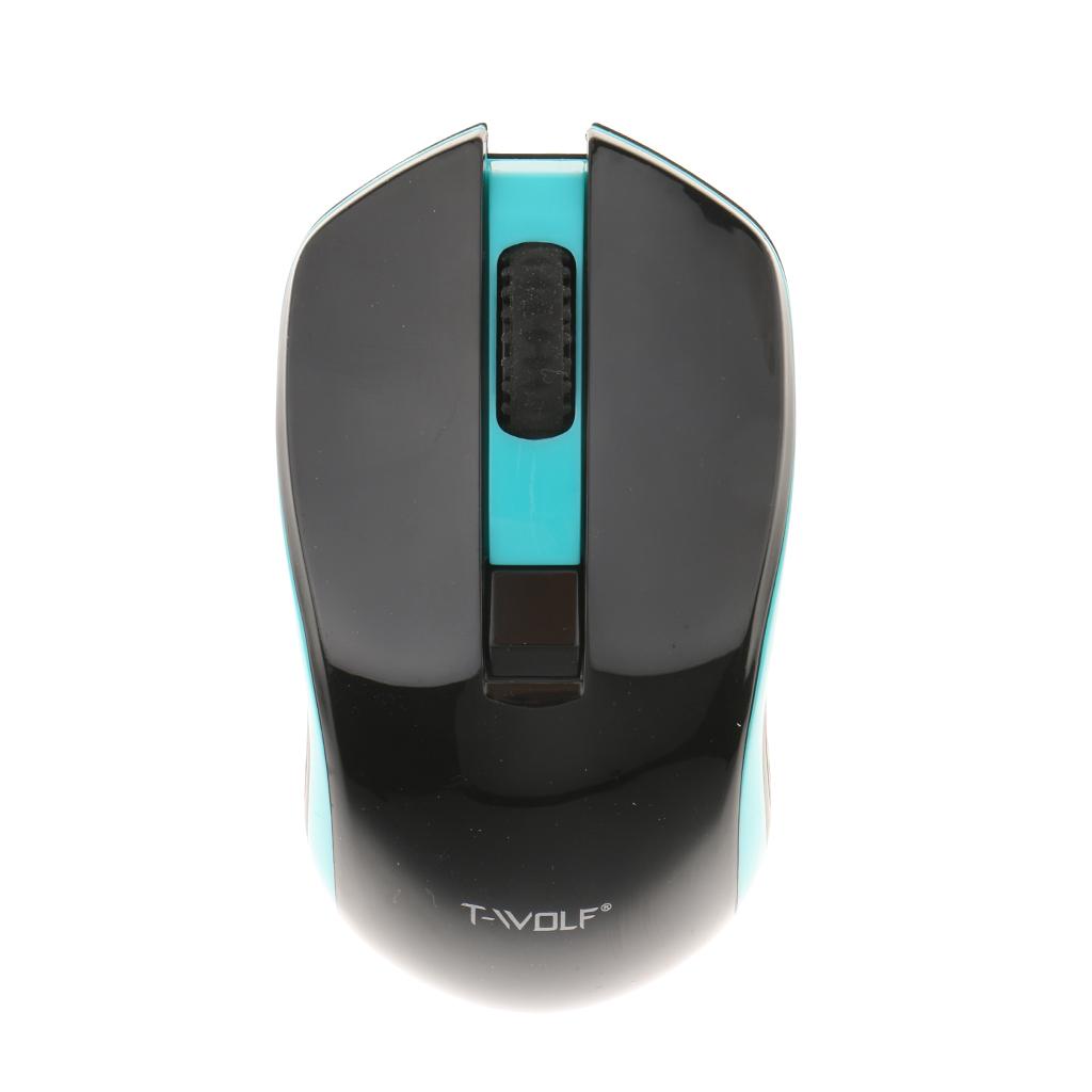 USB Wireless Adapter Mouse  Cordless Optical Scroll Mouse