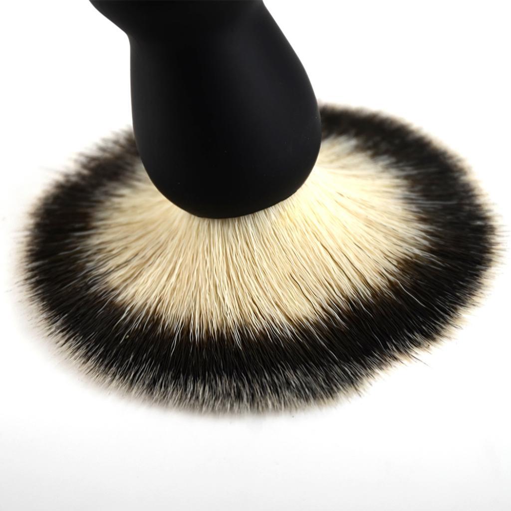 Men Shaving Soft Brush with ABS Handle Powder Make Up Brush Traveling Kit