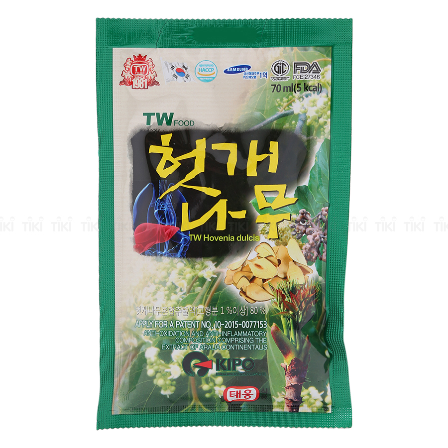 Nước Bổ Gan Mát Gan Taewoong Hovenia Dulcis Hàn Quốc