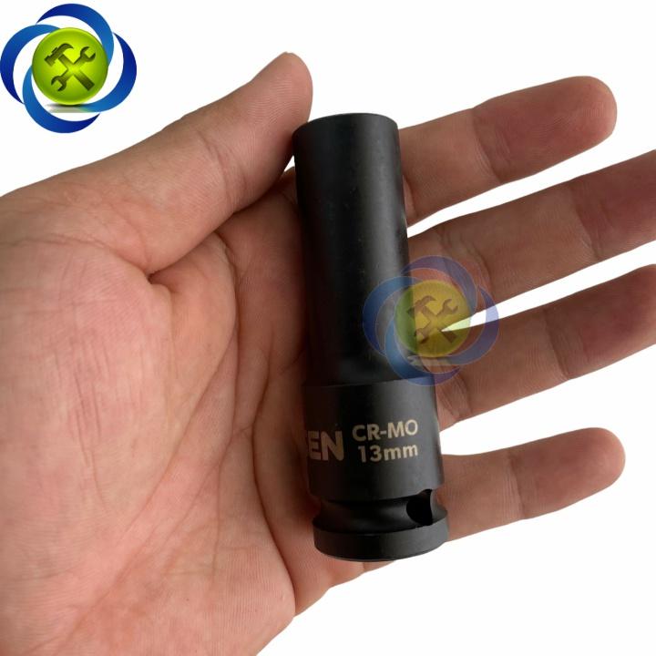 Tuýp 13mm 1/2 đen dài Tolsen 18263 loại 6 cạnh thép CR-MO