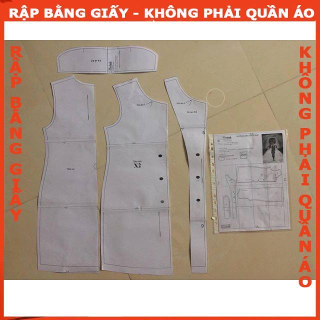 Rập giấy A0 mã 1421 - bộ mặc nhà (BẢN VẼ)