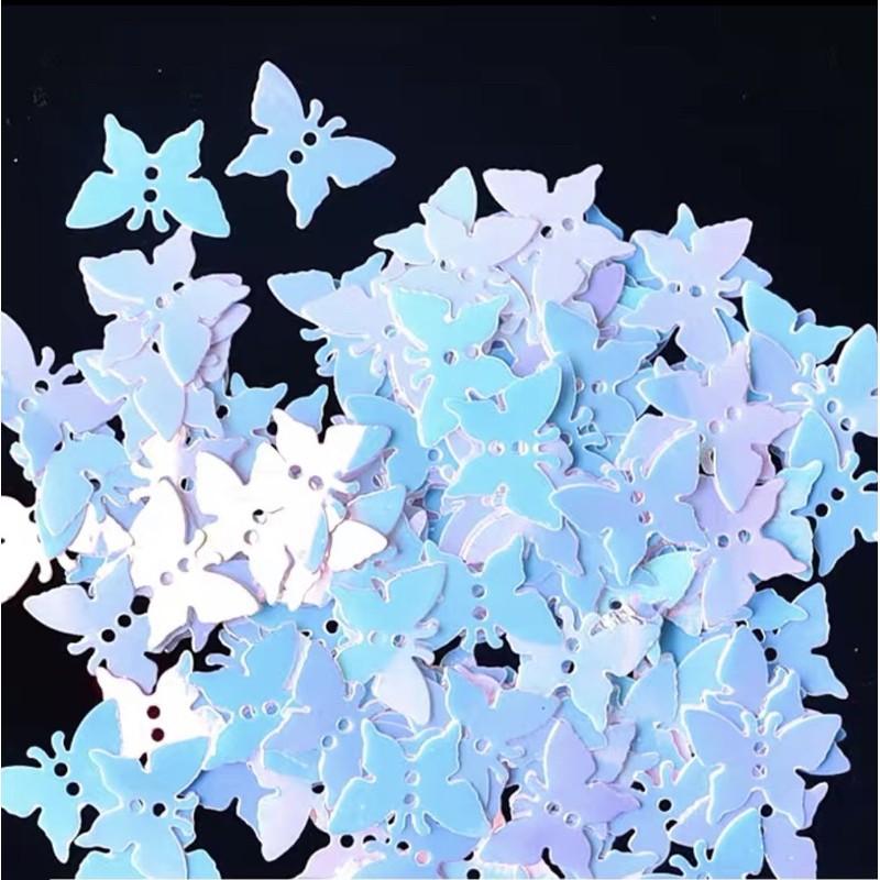 Hộp 30G Sequins Hình Bướm Trang Trí - Trường Thịnh Sài Gòn
