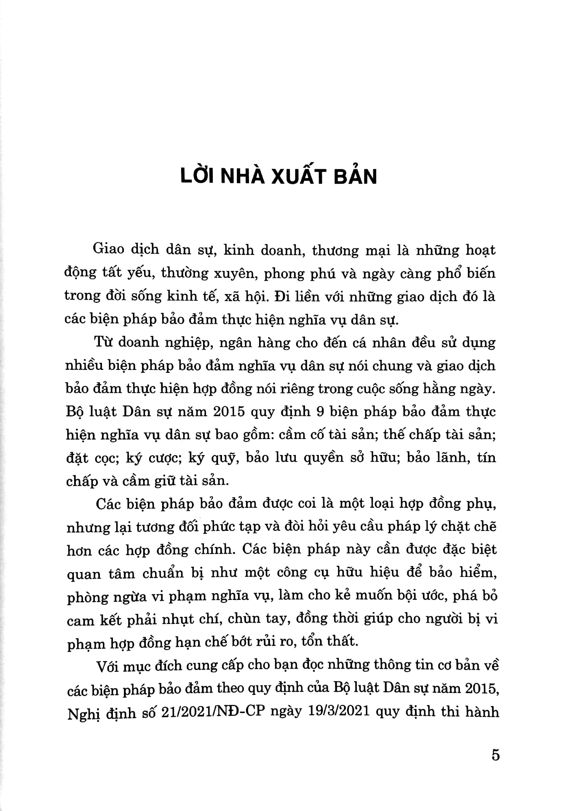 9 Biện Pháp Bảo Đảm Nghĩa Vụ Hợp Đồng