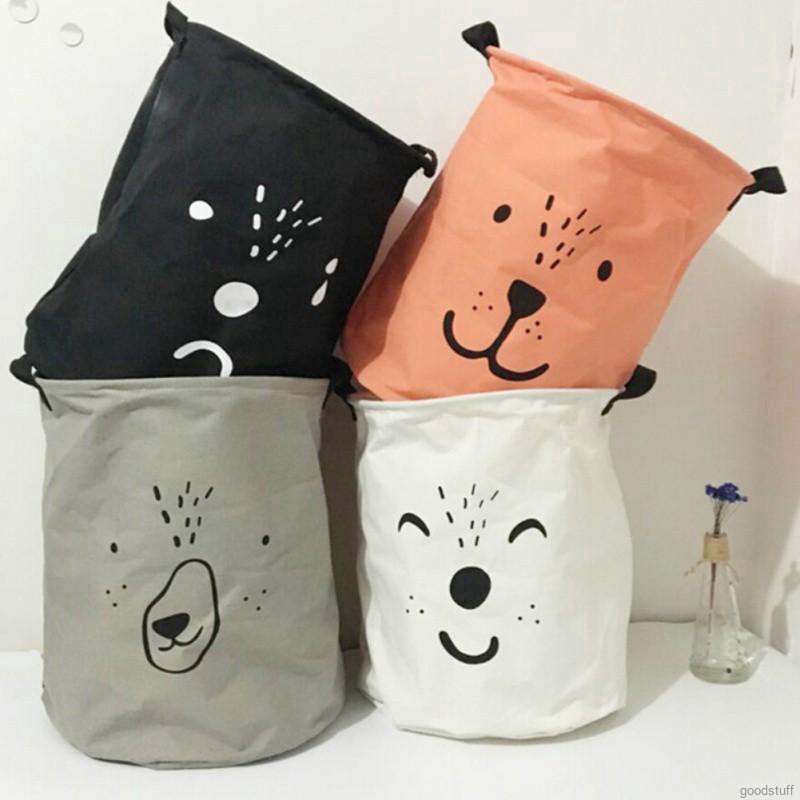Giỏ đựng đồ lớn hoạ tiết hoạt hình